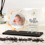 Personalised Rainbow Baby Birth Acrylic Plaque, thumbnail 1 of 2