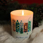 Personalised Town Scented Natural Wax Candle, thumbnail 1 of 7