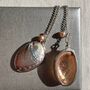 Statement Sterling Silver Necklace With Shell And Pearl, thumbnail 1 of 5