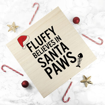 Personalised Pets Santa Paws Christmas Eve Box, 5 of 12