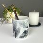 Personalised Leaf Print Ceramic Pot, thumbnail 8 of 11
