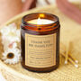 Present For Teacher Personalised Scented Candle, thumbnail 1 of 11