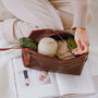 Leather Knitting And Crochet Project Case, thumbnail 1 of 6
