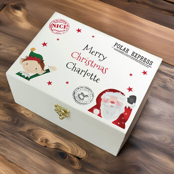 Personalised Small Christmas Eve Box, 2 of 6