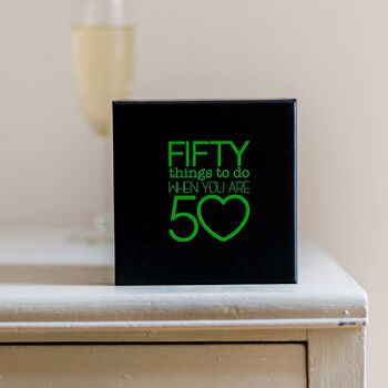 Fifty Things To Do When You Are 50, 8 of 12