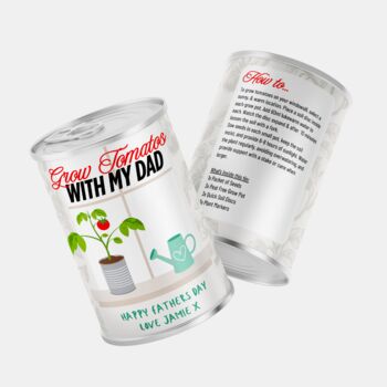 Personalised Grow Your Own Tomato Kit For Dad, 3 of 7