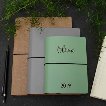 Personalised Leather Diaries By Artbox