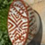 Moroccan Artisan Made Snack Bowl, Brown, thumbnail 2 of 4