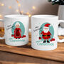 Personalised Mr And Mrs Claus Mug Set, thumbnail 1 of 6
