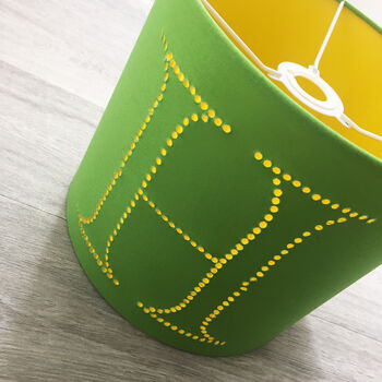 Personalised Letter Drum Lampshade, 7 of 10