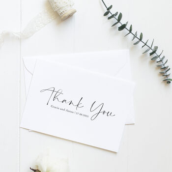 Thank You Cards Set Of 10, 3 of 4