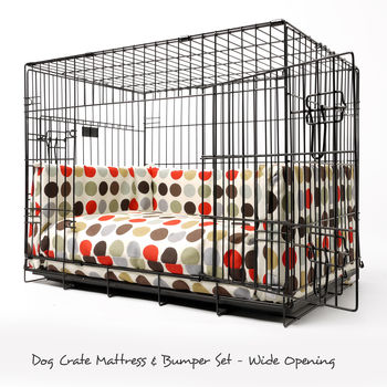 Mattress And Bed Bumper Set For Dog Crate, 3 of 7