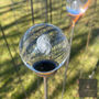 Stylish 3D Crystal Ball Orb Garden Stake, Multiple Designs To Choose From, thumbnail 4 of 12