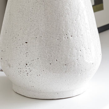 White Vase With Handles, 3 of 3
