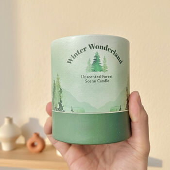 Unscented Christmas Tree Candle Traditional Christmas, 4 of 7