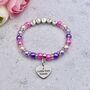 Personalised Memory Bracelet Remembrance Charm Bracelet, thumbnail 1 of 12