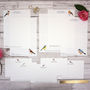 Aviary Collection Personalised Writing Set, thumbnail 1 of 12