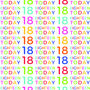 18th Birthday Wrapping Paper Set, thumbnail 5 of 5