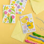 Cross Stitch Easter Card Making Kit, thumbnail 2 of 3
