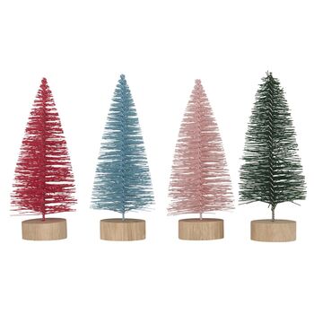 Festive Christmas Bottle Brush Trees Four Ass Colours, 4 of 5