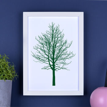 Silhouette Tree Print, 3 of 8