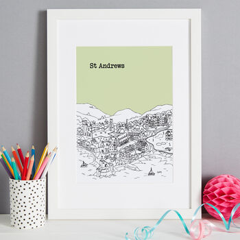 Personalised St Andrews Print, 2 of 12