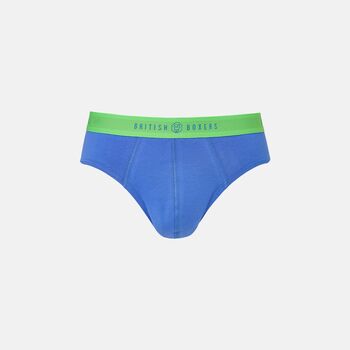 Men's 'Fresh Citrus' Three Pack Cotton Briefs, 2 of 10