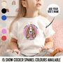 Show Cocker Spaniel Kids T Shirt, thumbnail 1 of 8