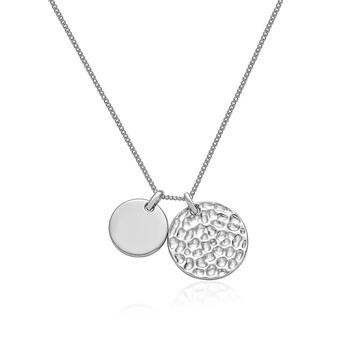 Personalised Real Handwriting Double Disc Necklace, 4 of 5