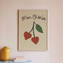 Mon Cherie Cherries Print, thumbnail 1 of 8