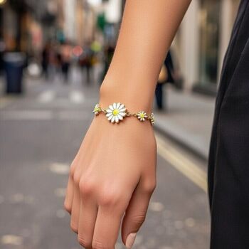 Sun Flower Charms Summer Adjustable Bracelet, 3 of 3