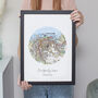 Our Special Place Personalised Handmade Map Print, thumbnail 3 of 11