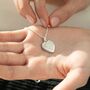 Personalised Fingerprint Heart Photo Locket Necklace, thumbnail 2 of 7