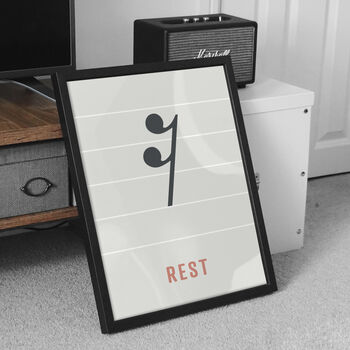 Note Rest Print | Semiquaver Note, 6 of 10