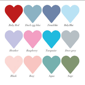 Personalised Heart New Baby Framed Print, 6 of 8