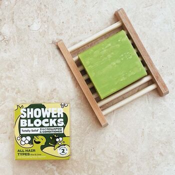 Shower Blocks Plastic Free Shampoo / Conditioner Bars, 4 of 12