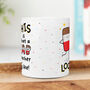 'This Is What A Fab Teacher Looks Like' Personalised Mug, thumbnail 2 of 5