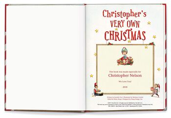 Personalised Children's Book, My Very Own Christmas, 2 of 9