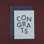 'Congrats' Funny Congratulations Card, thumbnail 2 of 4