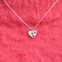 Heart Paw Print Necklace, thumbnail 7 of 7