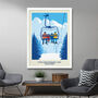 Personalised Family Of Four Art Poster, thumbnail 2 of 6