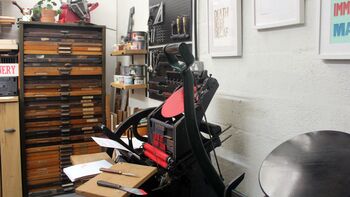 An Introduction To Letterpress For Two, Bristol, 4 of 8