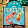 Prawn Cocktail Bar Sign, thumbnail 1 of 12