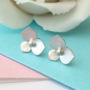 Hydrangea Flower Earrings, thumbnail 2 of 12
