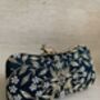 Handcrafted Emerald Green Silk Clutch Bag, thumbnail 1 of 10