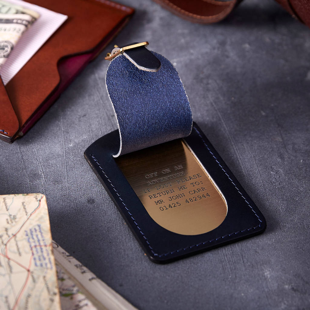 TRADITIONAL CUSTOMISABLE LUGGAGE TAG main image 1