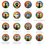 Dog Rainbow Wind Spinners, thumbnail 9 of 9