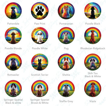 Dog Rainbow Wind Spinners, 9 of 9