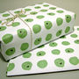 Brussels Sprouts Christmas Wrapping Paper Two Sheets, thumbnail 2 of 2