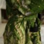 Khaki Batik Kimono Robe, thumbnail 4 of 6
